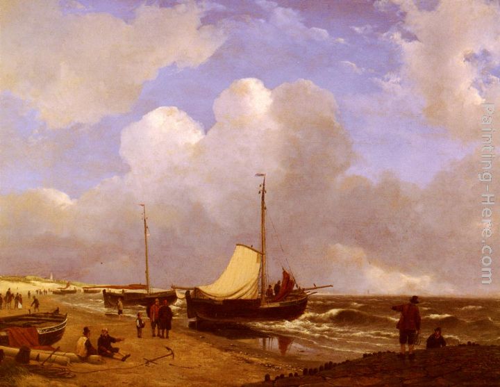 Moored on the Beach
